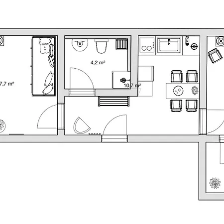 Pineapple Mitte - Free Parking Dresden